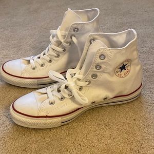 Men’s Converse White High Tops